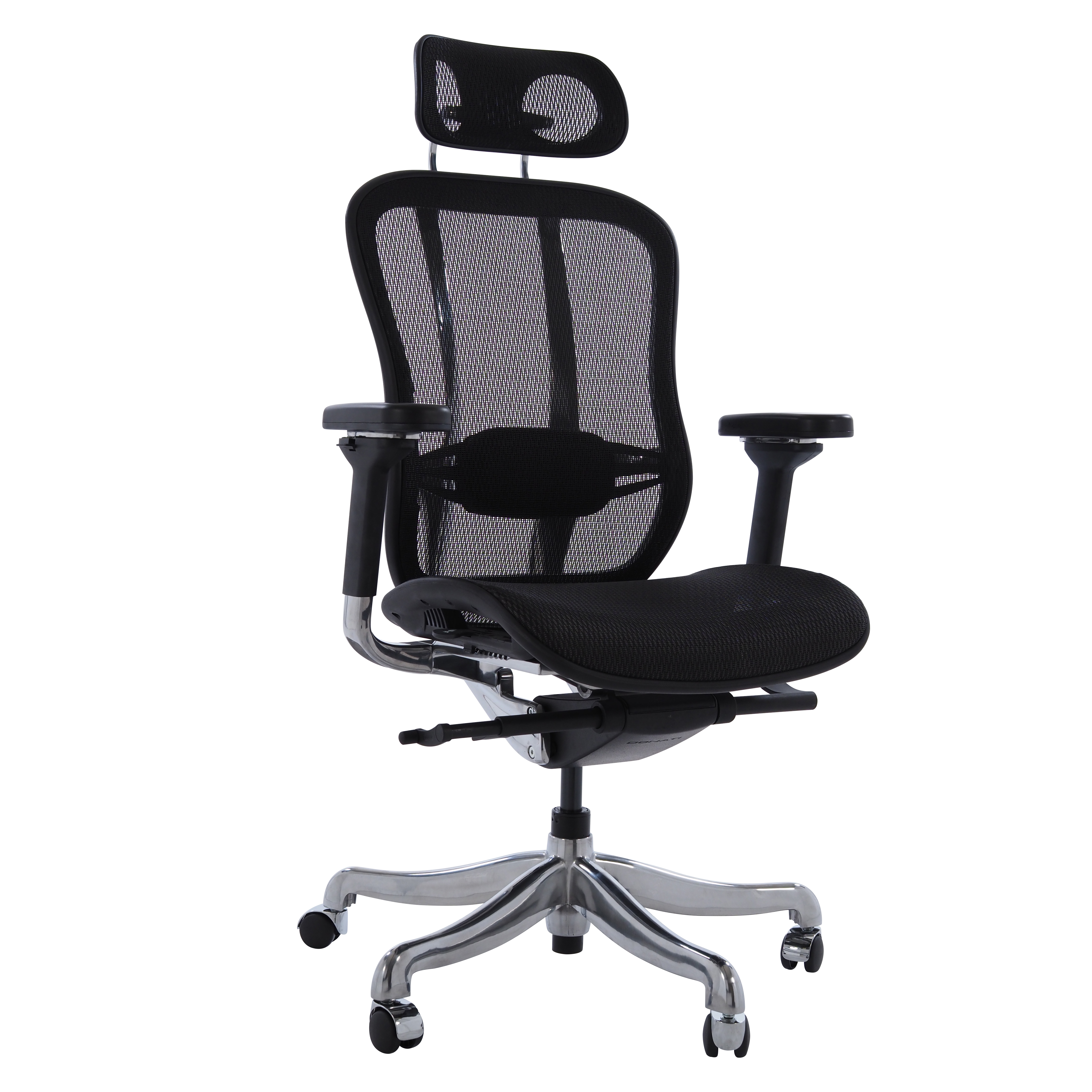 Herman Miller style, Office chair Aaron mesh netweave black