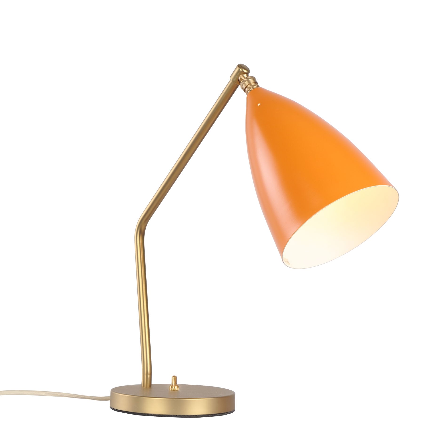 Greta Magnusson style, Table light Gräshoppa orange