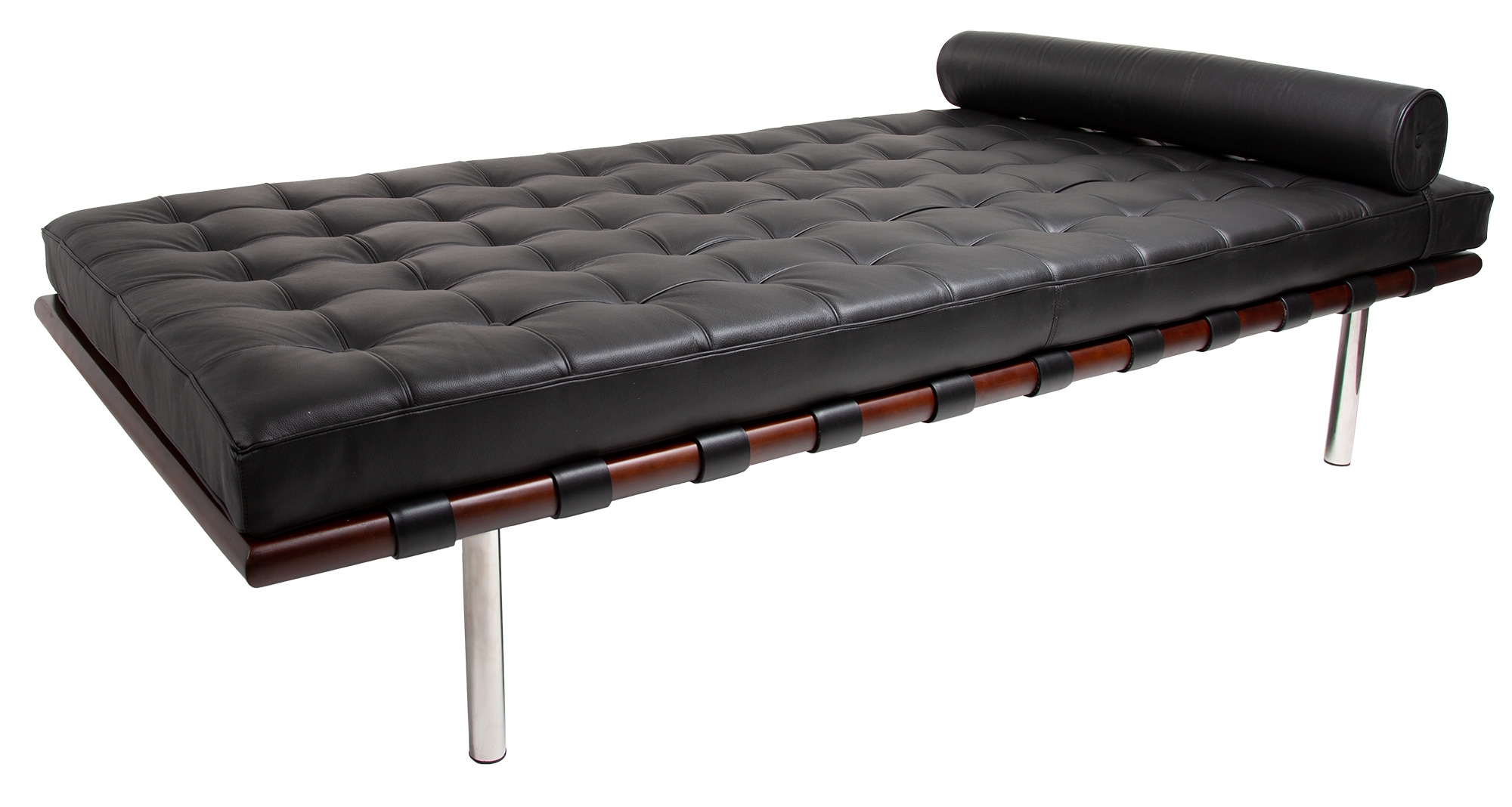 Ludwig Mies vd Rohe style, Daybed Barcelona Pavillion black