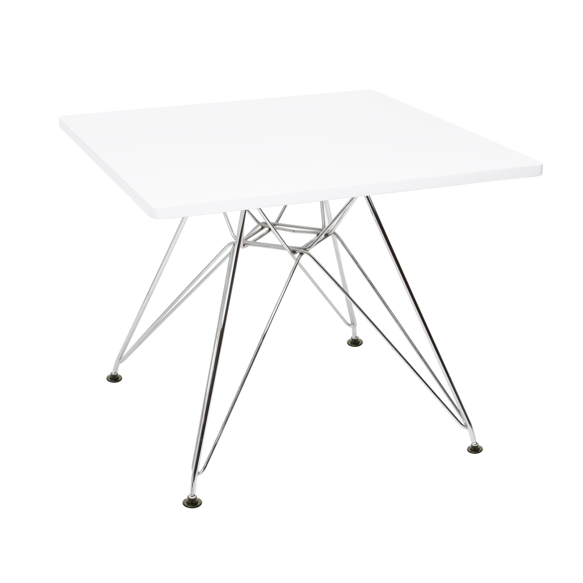 Charles Eames style, Children's table CTR junior square white