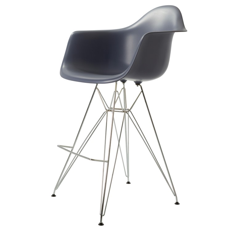 Charles Eames style, Barstool DAR PP darkgrey
