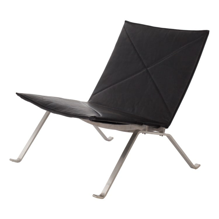 Poul Kjaerholm style, Lounge chair PK22 black