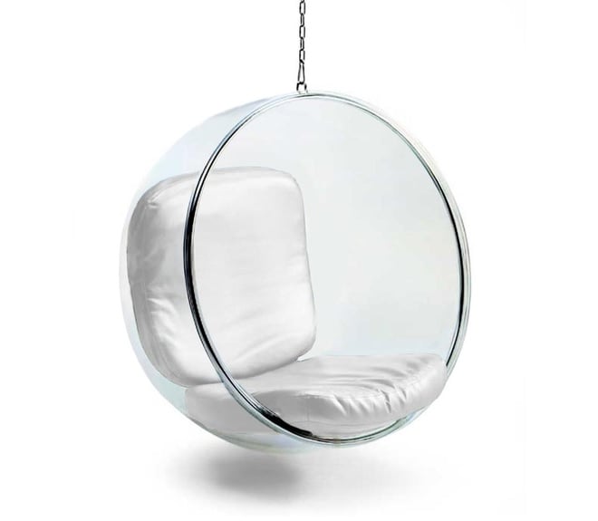 Eero Aarnio style, Lounge chair Bubble chair transparent clear