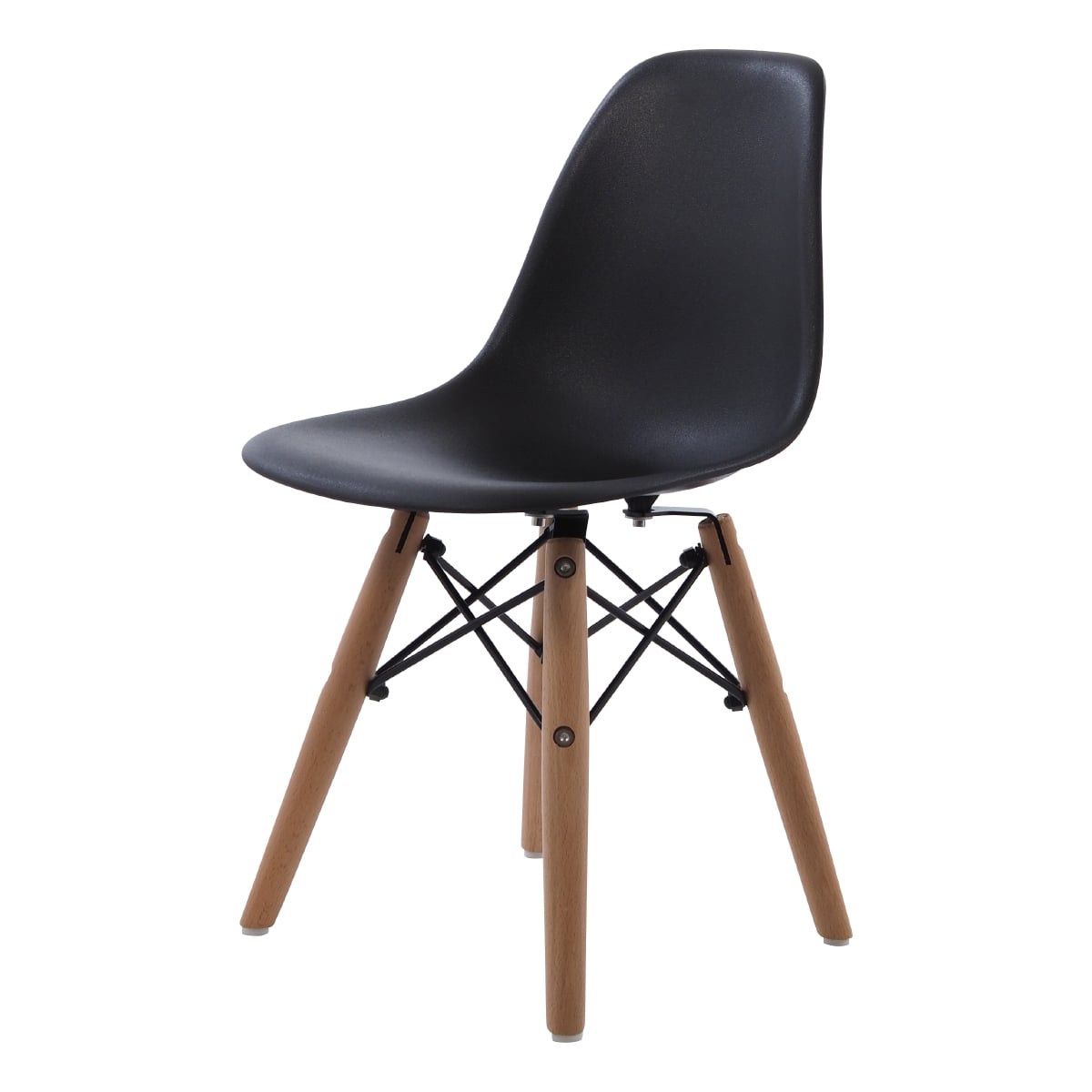 Charles Eames style, Children's chair DSW Junior black