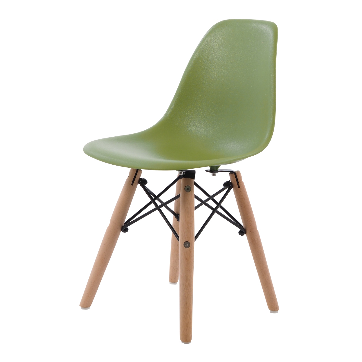 Charles Eames style, Children's chair DSW Junior Lightgreen