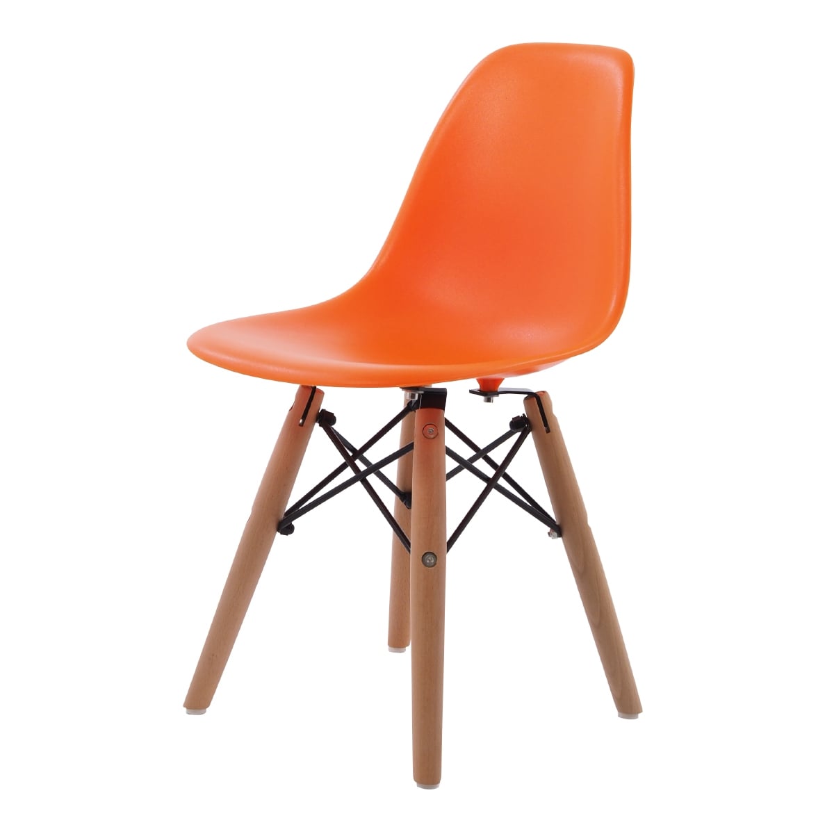 Charles Eames style, Children's chair DSW Junior orange