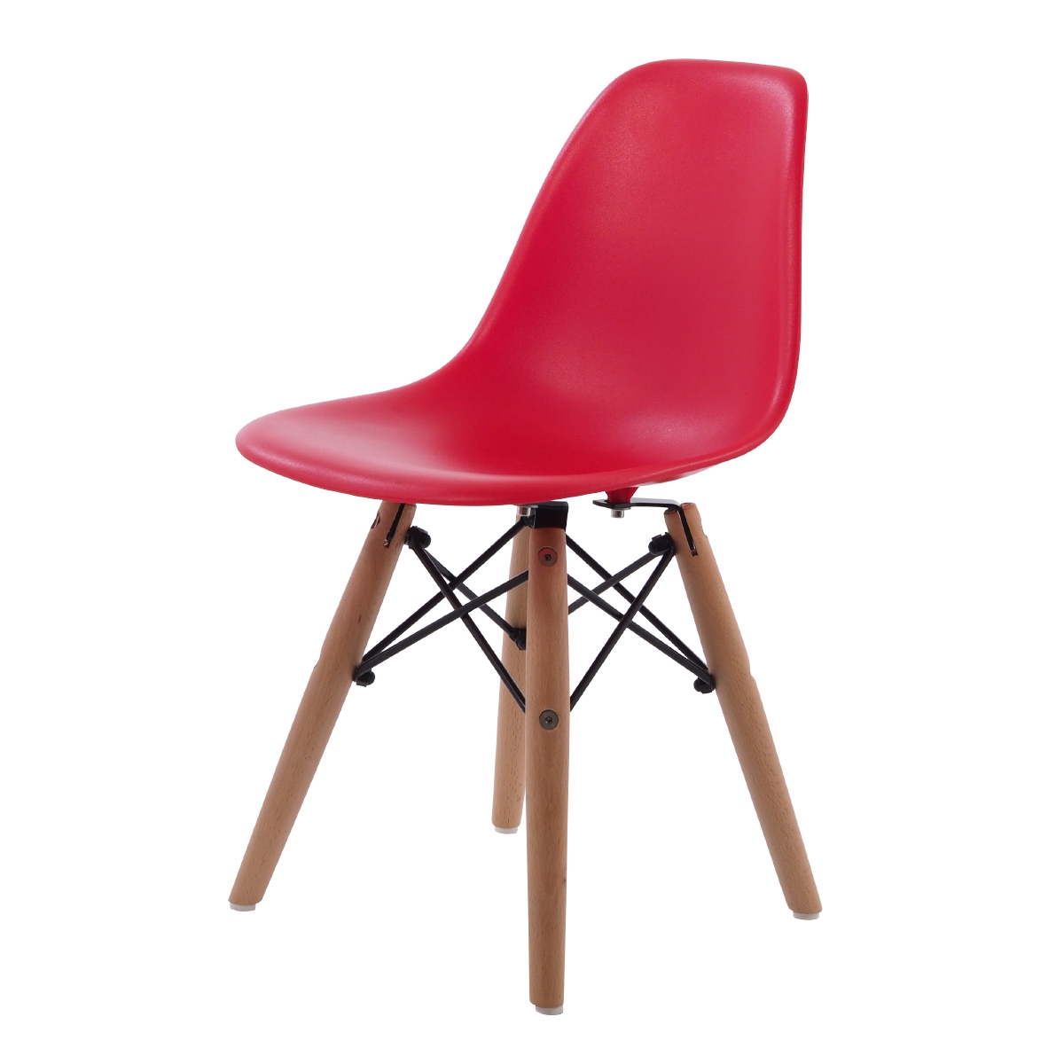 Charles Eames style, Children's chair DSW Junior red