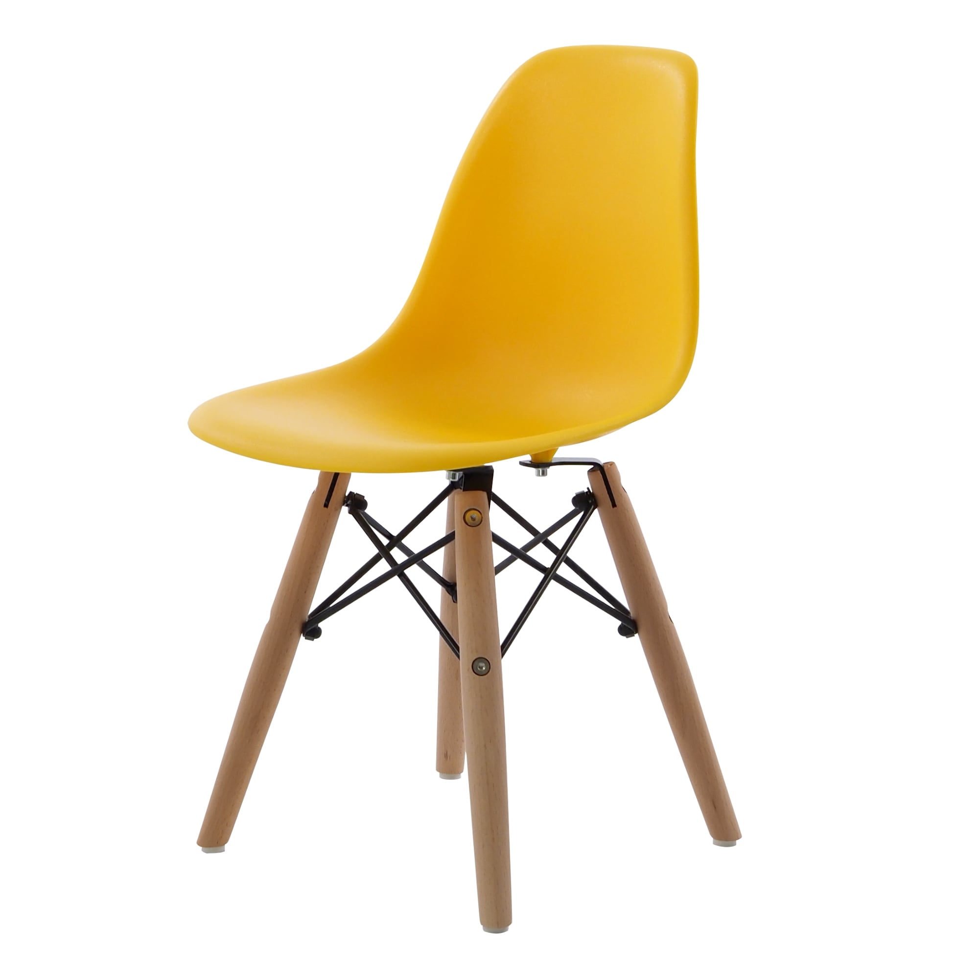 Charles Eames style, Children's chair DSW Junior yellow
