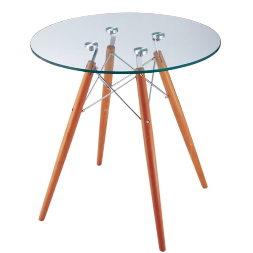 Charles Eames style, Side table CTW transparent