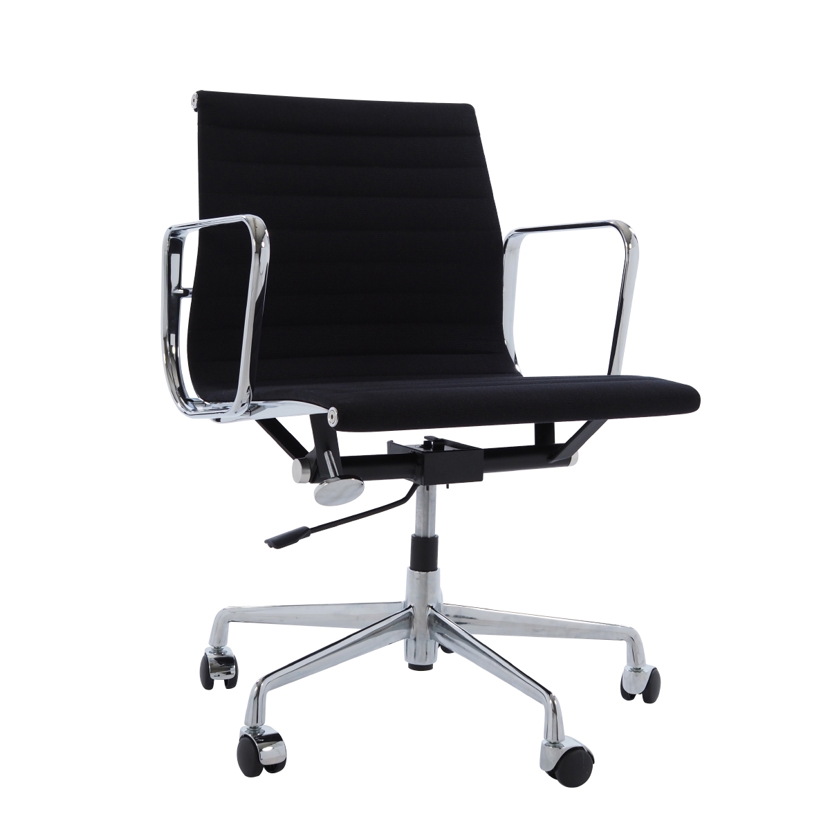 Charles Eames style, Office chair EA117 Hopsack black