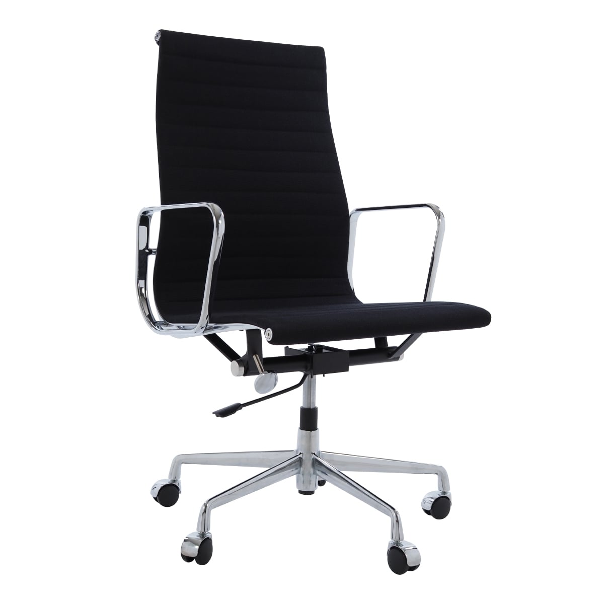 Charles Eames style, Office chair EA119 Hopsack black