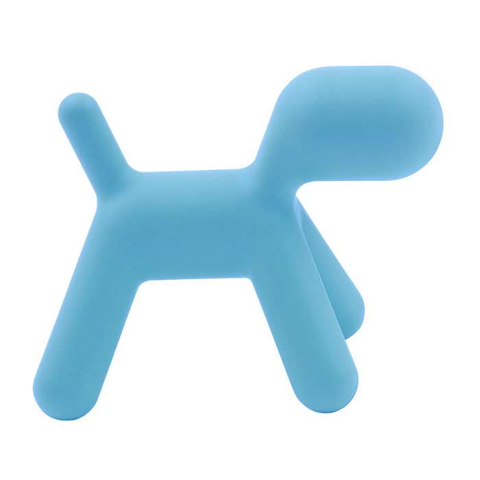 Eero Aarnio style, Children's chair Puppy chair small blue