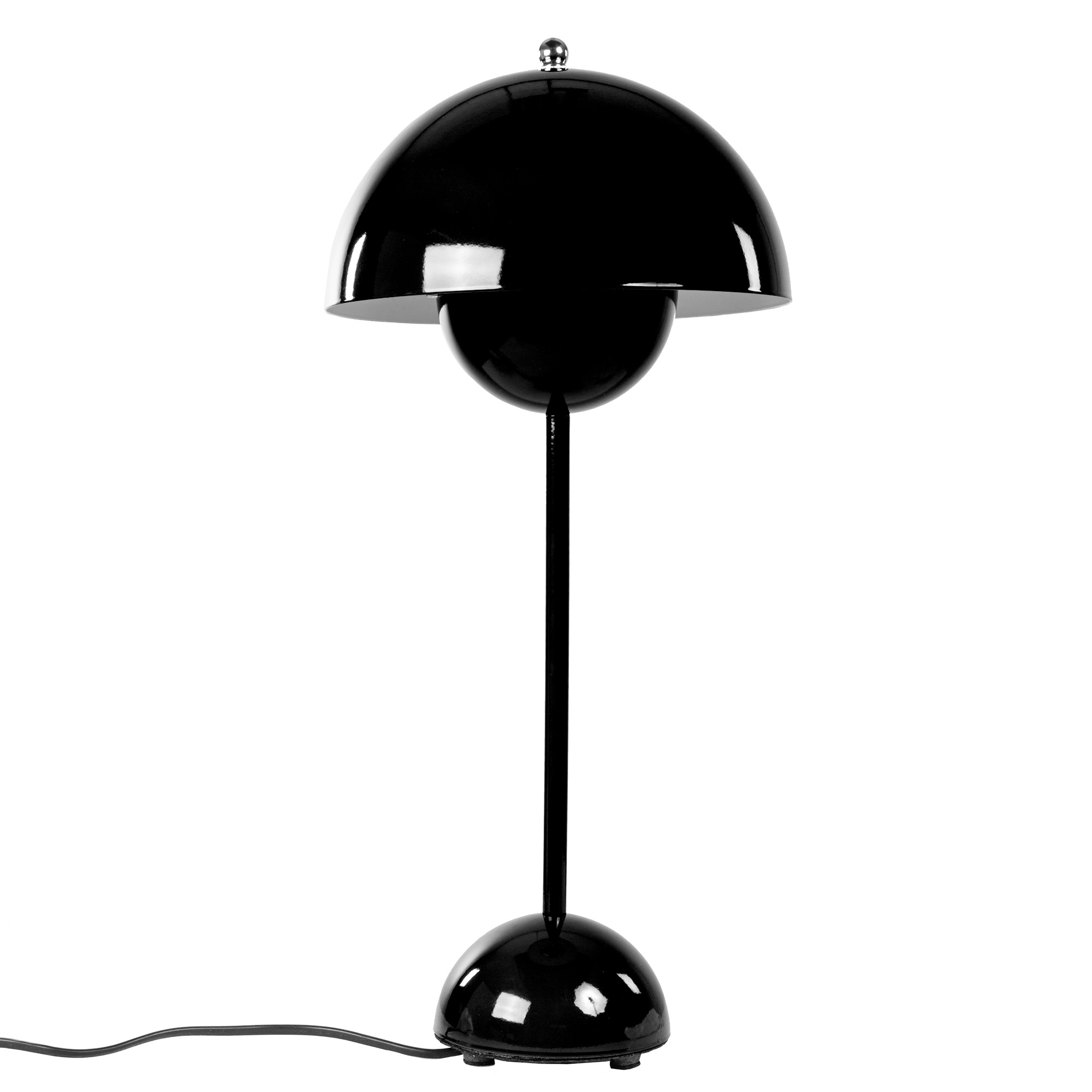 Verner Panton style, Table light Flower Pot VP3 black