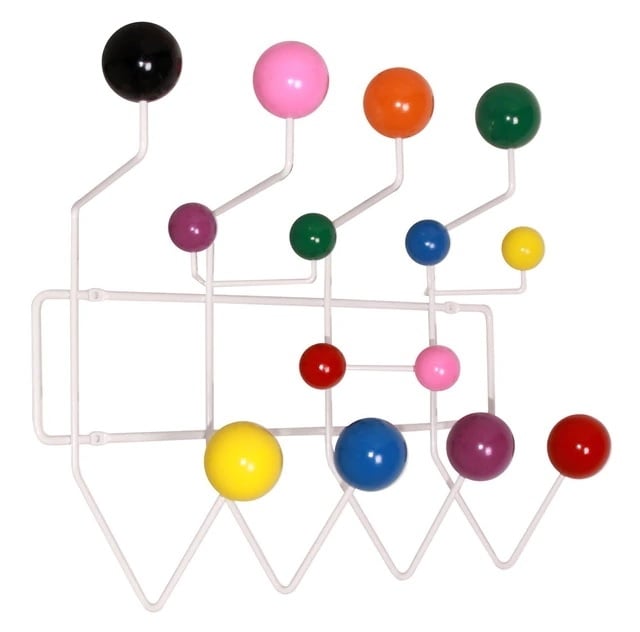 Charles Eames style, Peg Hang it all Mixed