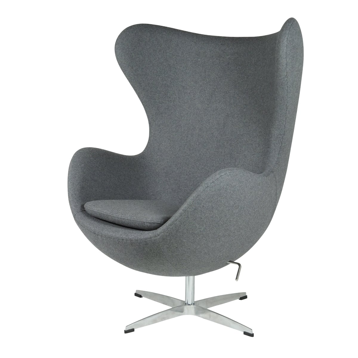 Arne Jacobsen style, Lounge chair Egg chair Cashmere grey