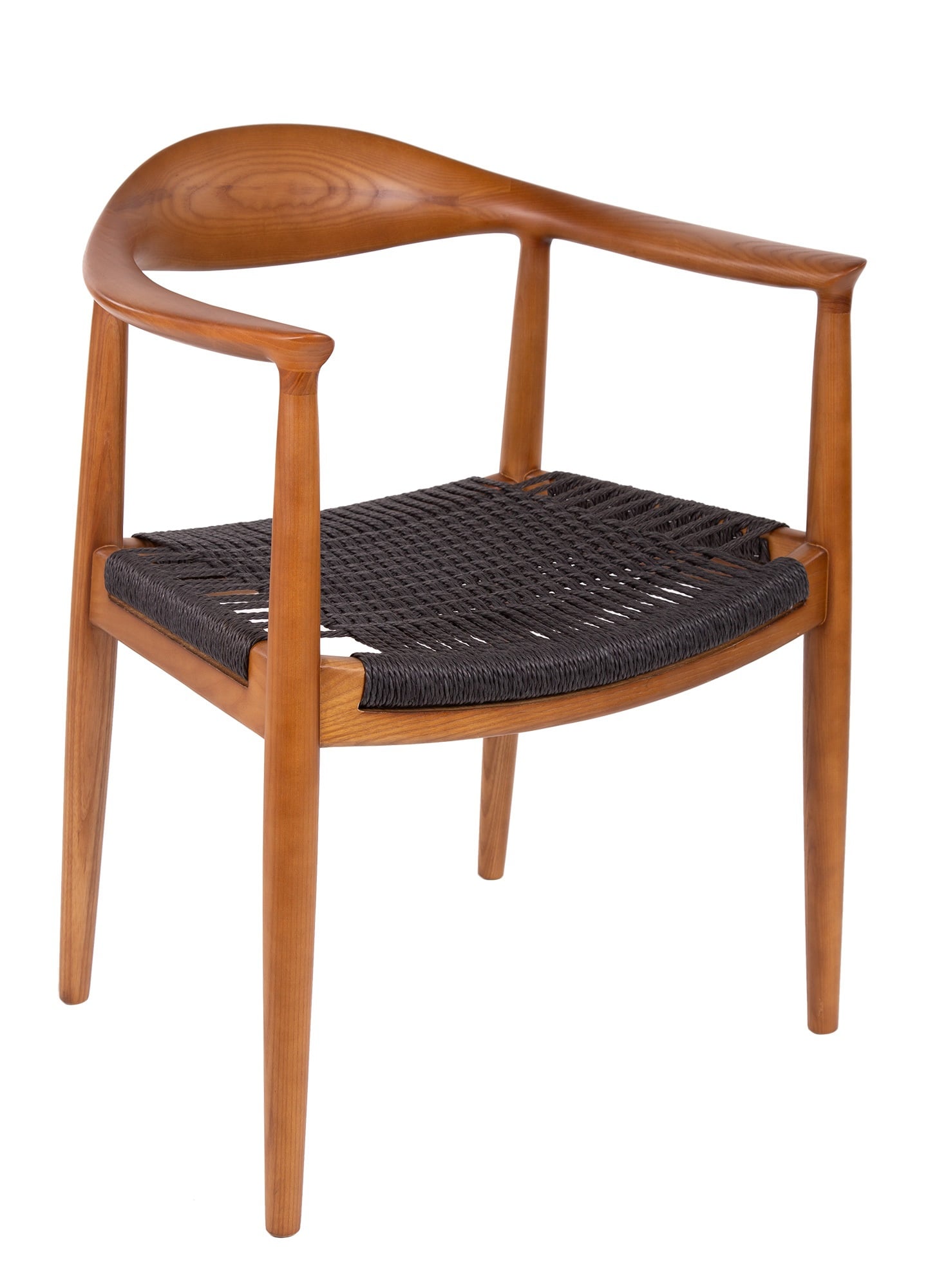 Wegner style, Dining chair kennedy chair Walnut black