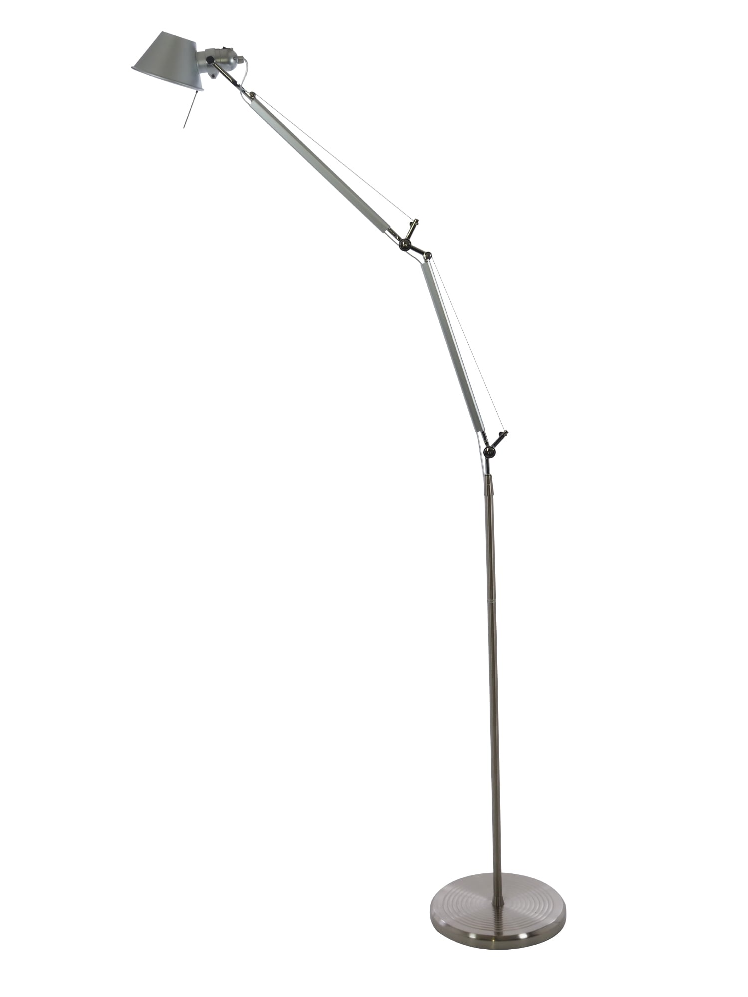 Michele De Lucchi style, Floor light Michele Toledo Aluminium