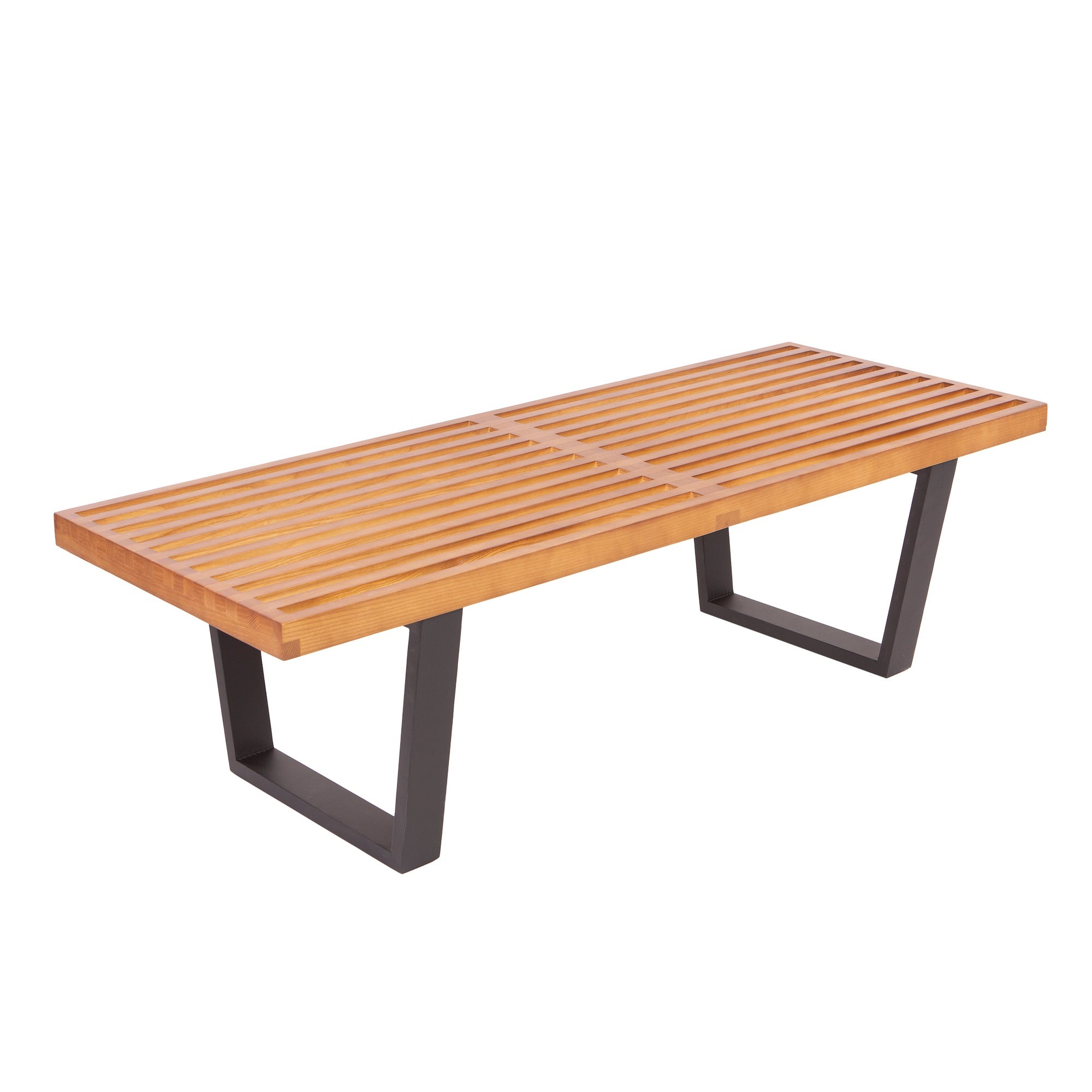 George Nelson style, Bench Nelson Bench Walnut 123cm