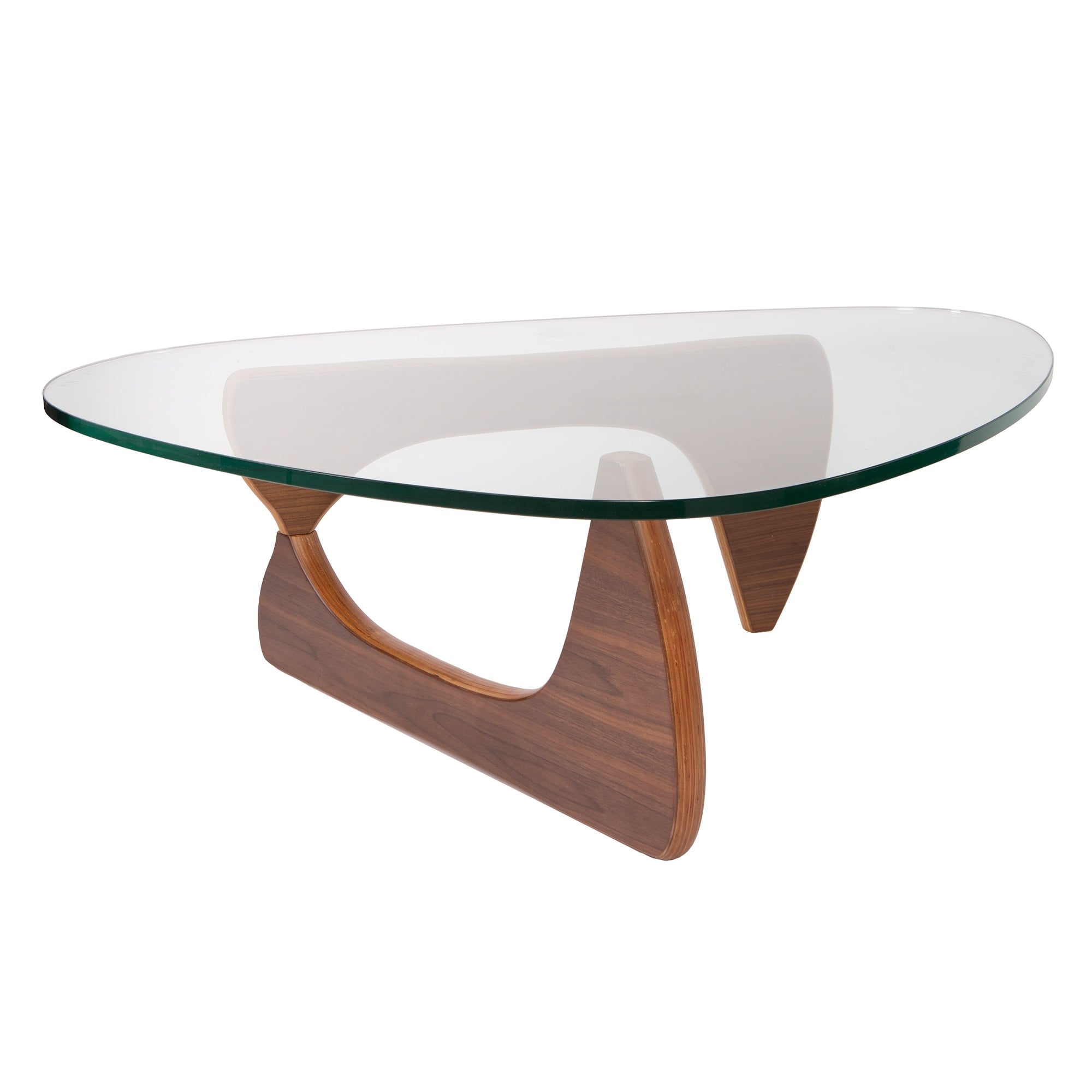 Isamu Noguchi style, Coffee table Noguchi table Walnut