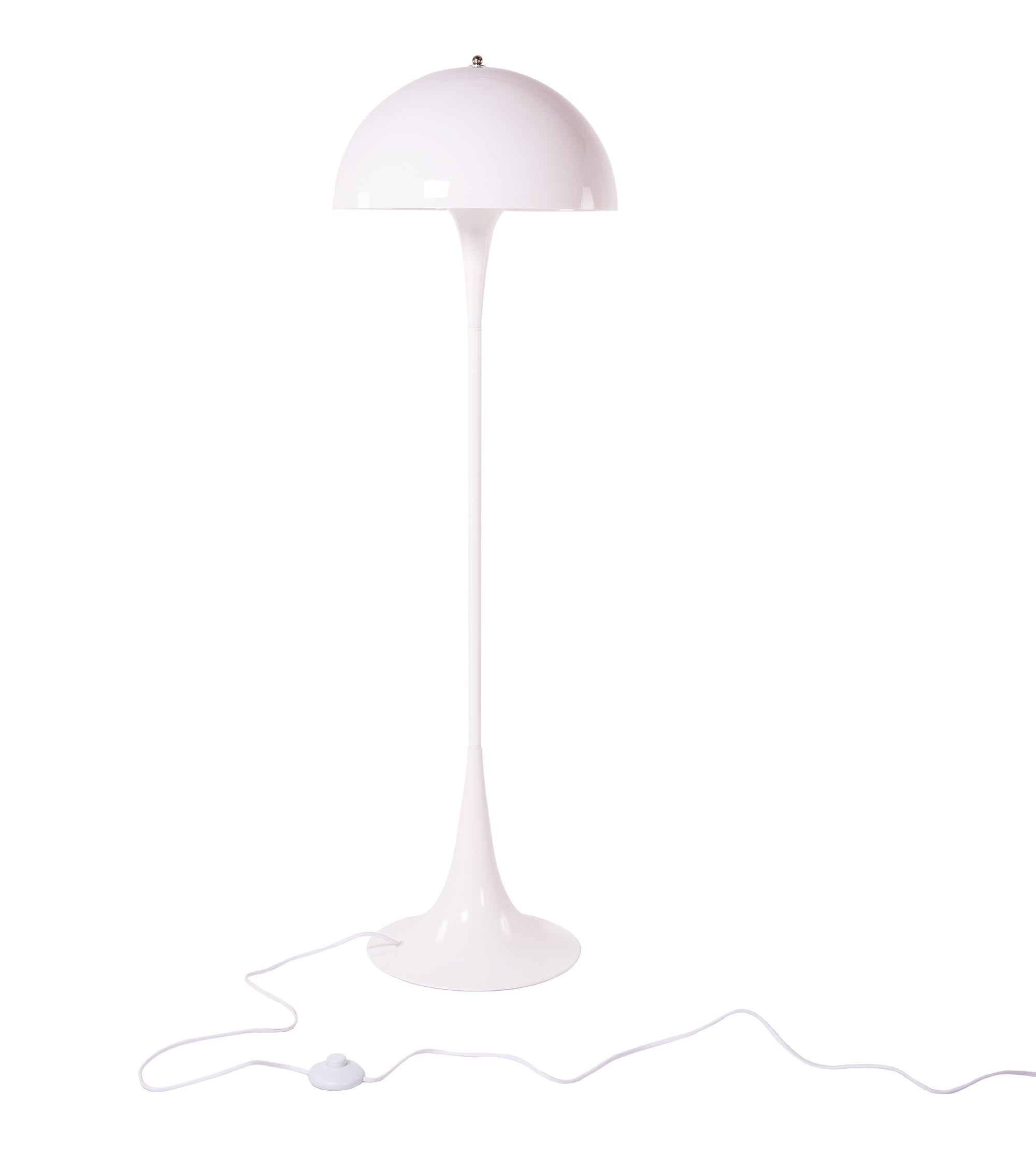 Verner Panton style, Floor light Panton Hella white