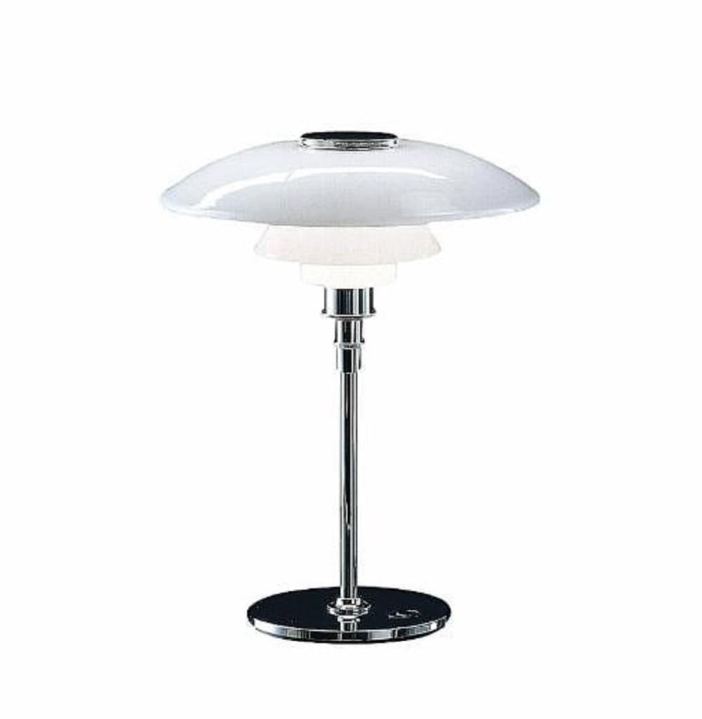 Poul Henningsen style, Table light DPH 3/2 large white