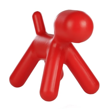 Eero Aarnio style, Children's chair Puppy chair small red