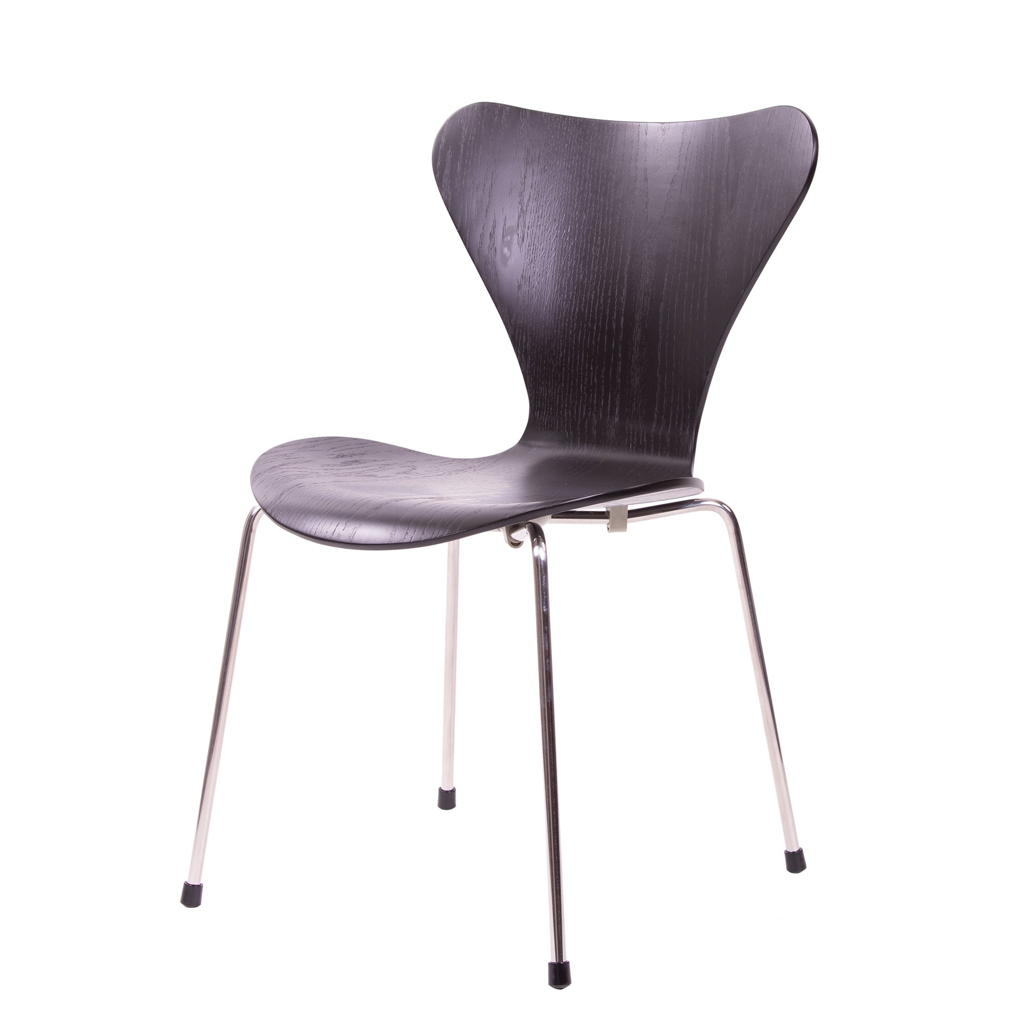 Arne Jacobsen style, Dining chair butterfly series black