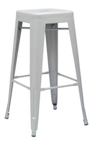 Xavier Pauchard style, Barstool Tolix style barstool 77cm matt grey