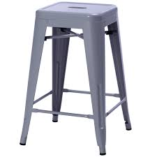 Xavier Pauchard style, Barstool Tolix style barstool 66cm matt grey